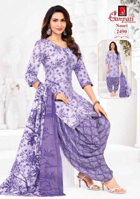 Ganpati noori patiyala vol-13 dress materials wholesaller